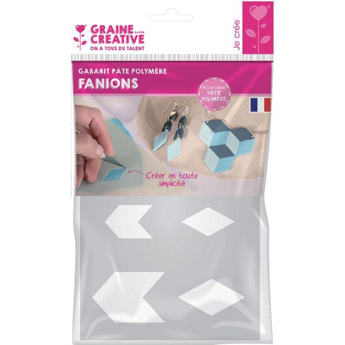 Gabarit pour Pâte polymère A5 Fanions