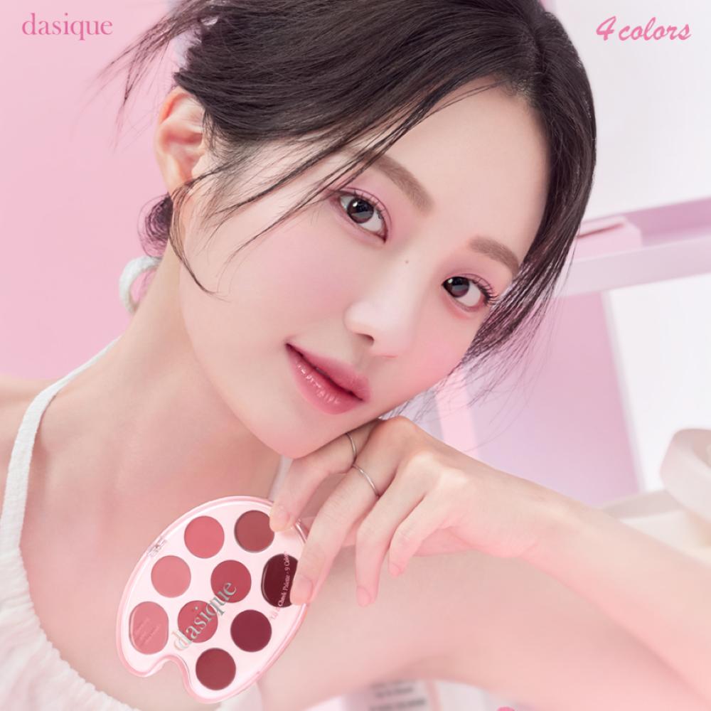 DASIQUE Stemningsmaling Leppe- og kinnpalett 6g