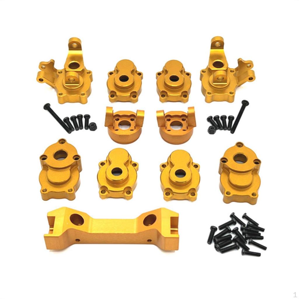 CShaped Bracket Mount Set Aluminum Alloy Rc Steering Cup Upgrade Replacement tie rod