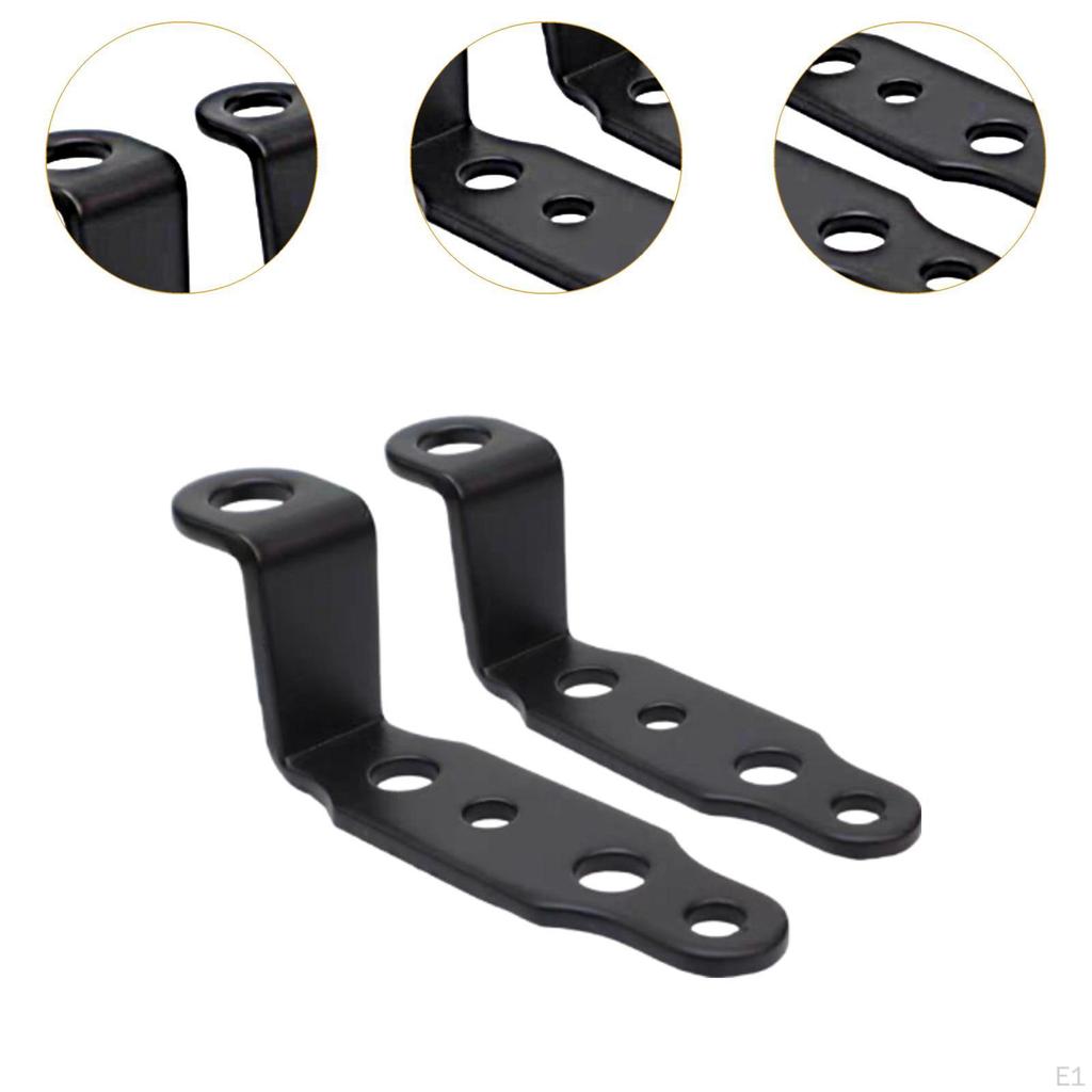 2 Pack Motorbike Headlight Mounting Bracket for Easy Setup
