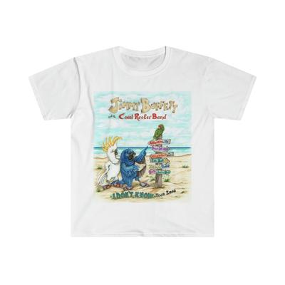 Unisex Soft Cotton T-Shirt. Jimmy Buffett.  Unisex T-Shirt