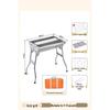 Portable Folding Stainless Steel Charcoal BBQ Grill