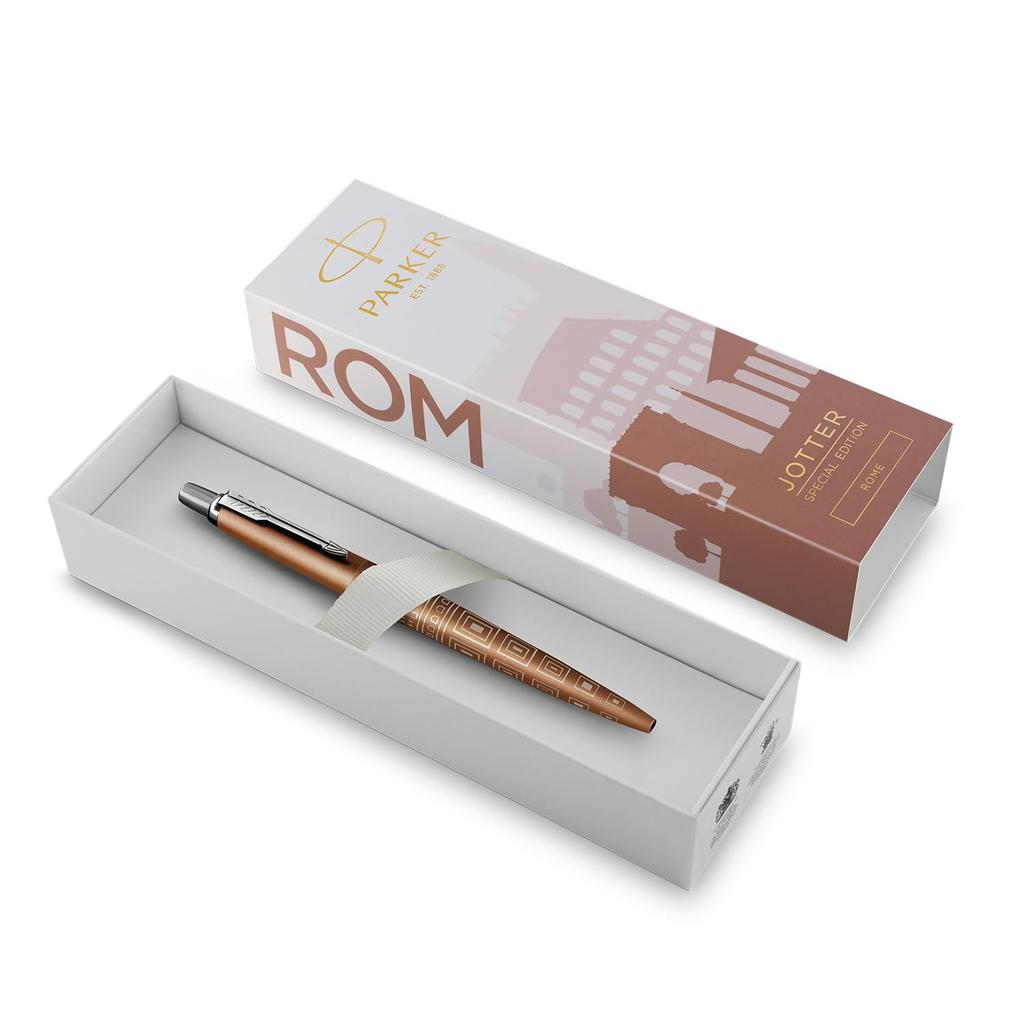 PARKER Jotter Special Edition Roman Bronze CT Ballpoint Medium Gift Premium Officially Product Number 2198217 Pen, Nib, Oil-Based, Boxed, Quality,