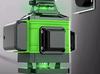12-Line Green Laser Level: High-Precision, Strong Light, Automatic Wall/Floor-Sticking Instrument