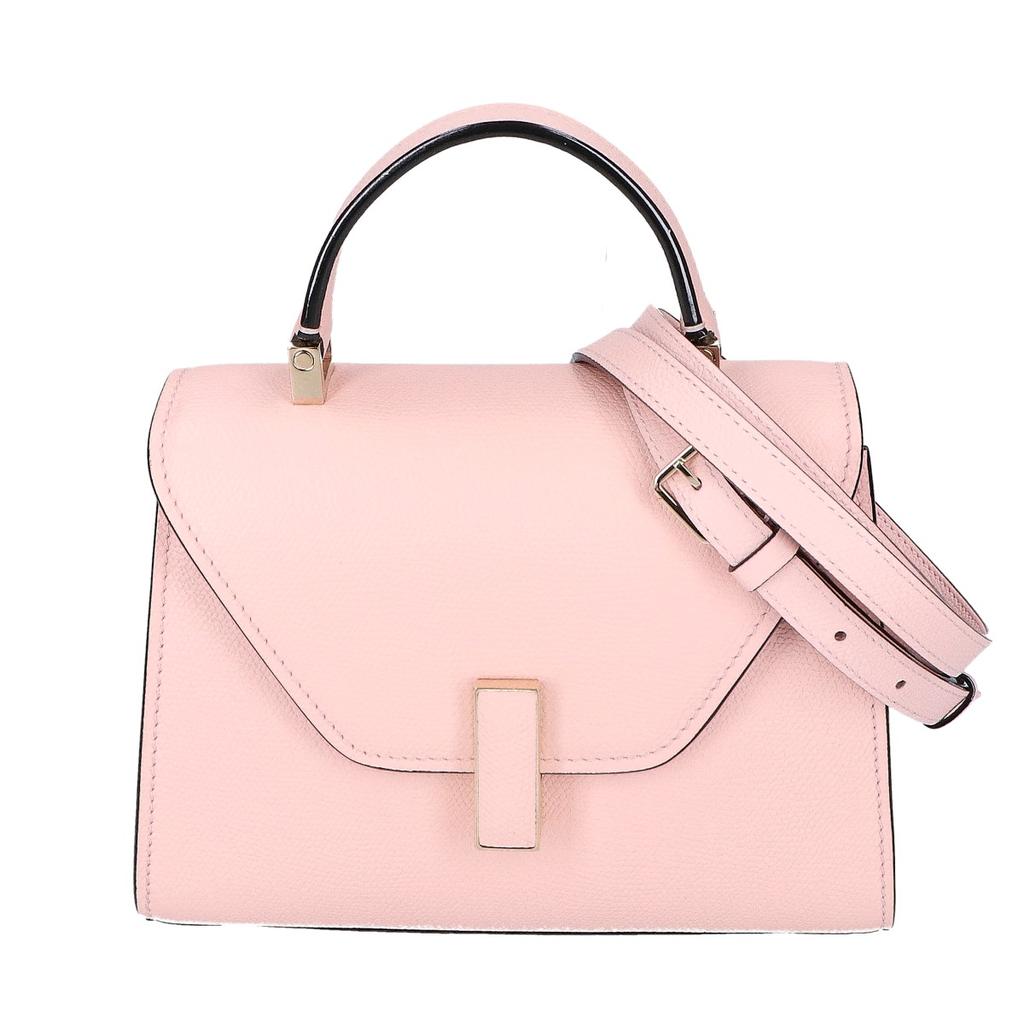 Valextra Excellent condition Micro Iside soft calfskin 2-way handbag Shoulder bag Pink Peonia/GDHardwareUsed