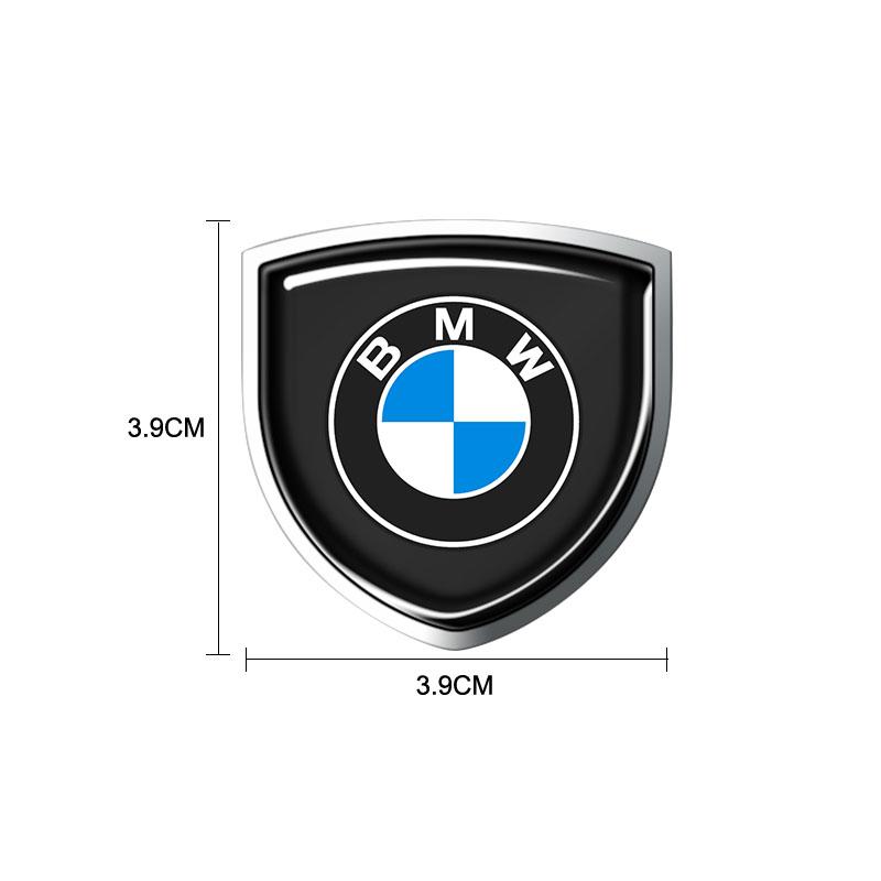 1Pcs 3D Metal Auto Door Shield Emblem Car Body Badge Sticker Styling For BMW M Performance M3 M5 M6 E70 F11 G20 F25 E30 F31 E83