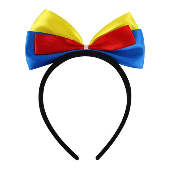 

Футбольный обруч для волос с надписью «Christmas Cheers» Декоративная детская повязка на голову с бантом Декор Футбольная тематика Цветная повязка на голову с флагом страны C