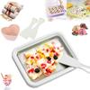 Ice Cream Maker Home Small Stir Fry Yogurt Machine, Summer Children's Handmade DIY Stir Fry Ice Tray Families Kitchen Tools