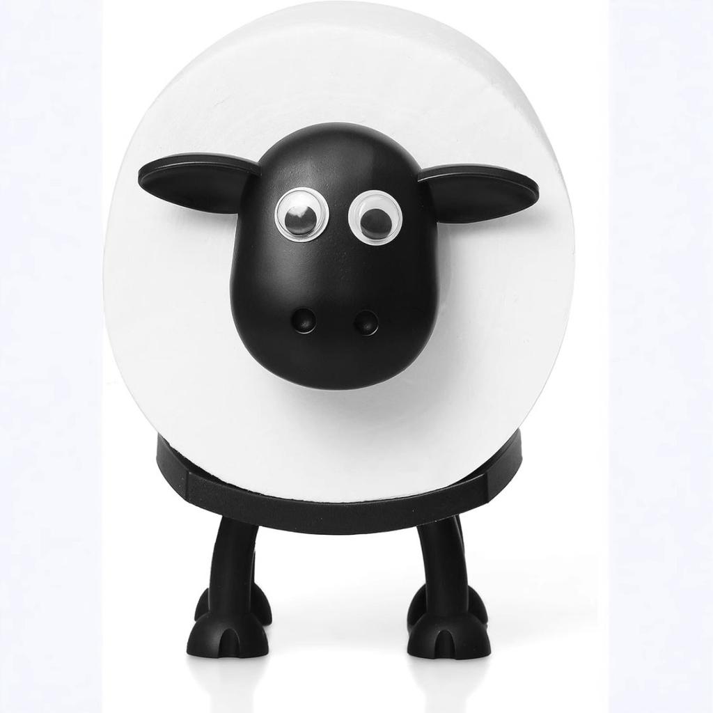 Sheep Toilet Paper Holder, Creative Animal-Themed Bathroom Organizer, Funny Novelty Home Decor