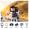 3110 Aluminum Alloy Silver Tripod for Mobile Phone Live Broadcasting, Fishing, and Thermometer Setup