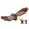 MOC Zoo Farm Animal Building Blocks Owl Lizard Octopus Squirrel Pig Dog Chicken Cat Pigeon Mouse Wolf Rabbit Mini DIY Brick K060