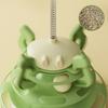 Detachable Cat Ball Track Toy Rotating Pet Puzzle Training Toy Cat Turntable Toy  Multi-Cat