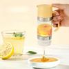 300 ML Glass Honey Dispenser with Handle Honeys Bottle Household Syrup Dispenser Tea