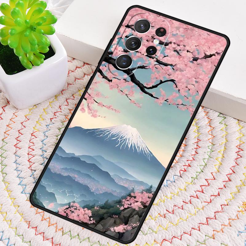 Mount Fuji Silicone Phone Case For Samsung Galaxy Note 10 Pro S26 S25 S24 S23 S22 S21 Plus S25Ultra Capa Cover
