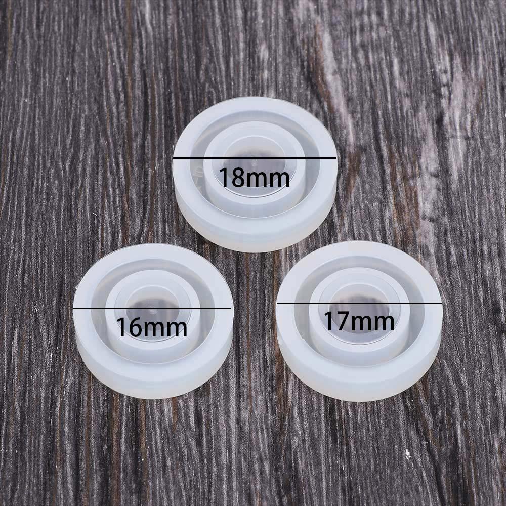 Casting Tools Mould Epoxy Round Shape Silicone Ring Mold DIY Jewelry Making for Resin Craft