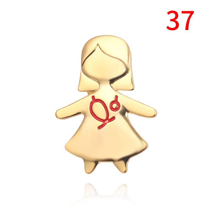 1Pc Women Accessories Doctors Nurse Medical Jewelry Newborn Brooches Metal Lapel Pin