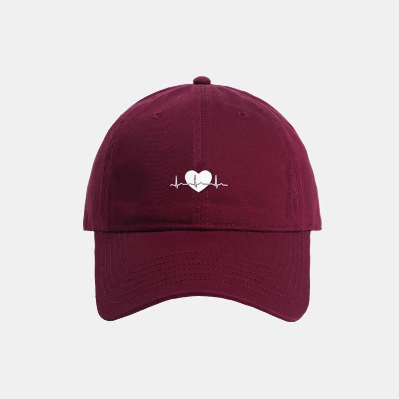 Summer Embroidered Baseball Hat for Women's Casual and Versatile Sun Protection Hat
