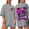 Women's Round Neck Short Sleeve T-shirt Casual Loose Top
