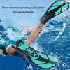 Short Snorkeling Flippers Nonslip Diving Fins Snorkeling Fins Swim Flippers for Adults Drainage Nonslip Muscle Strain