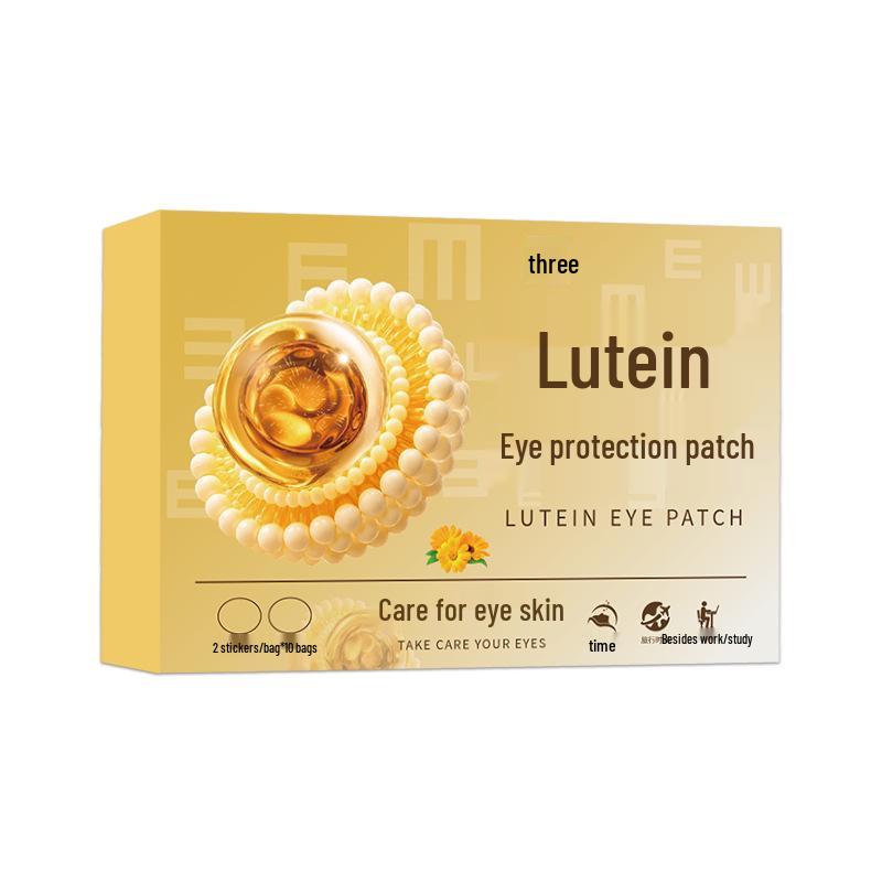 Lutein Herbal Moisturizing Eye Patch - Relieve Fatigue, Cold Compress, Disposable Mugwort Care