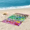 Bfdi Inanimate Insanity All Characters Rainbow Beach Towel Microfiber Quick Dry Absorbent Quick Towels For Mountain Climbing