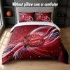 Set Biancheria da Letto Design Bayern Monaco 1 Copripiumino + 2 Federe Morbido Traspirante Biancheria da Letto per la Casa