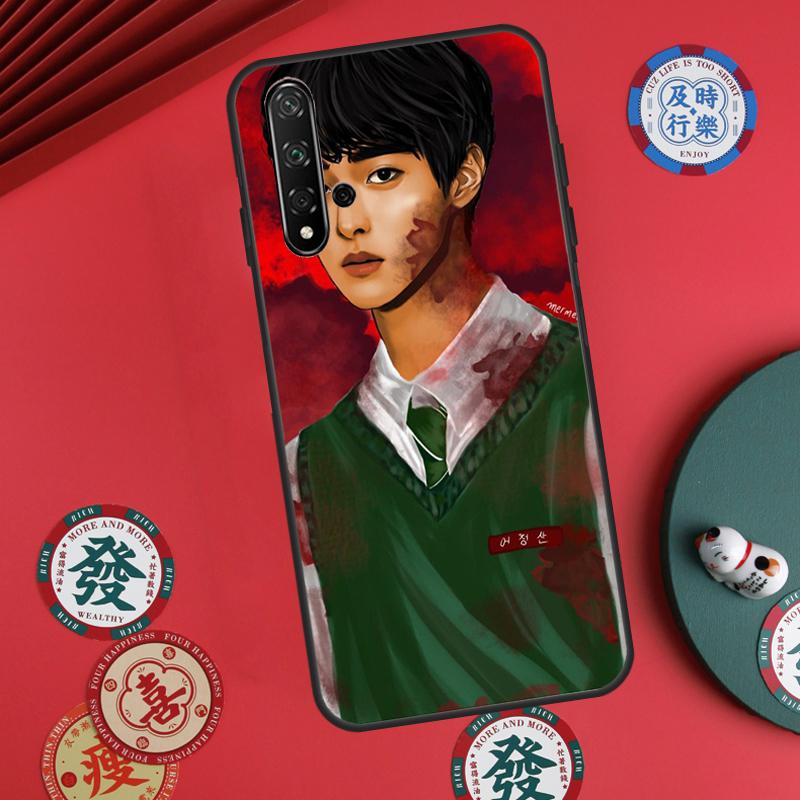 

All of us are dead Hot For Huawei Nova 5T 10 9 SE 7i 8i 11i 12i Y73 Y90 Y70 Y72 Y61 Y91 P60 Pro P30 P40 Lite Case Huawei P60 Pro