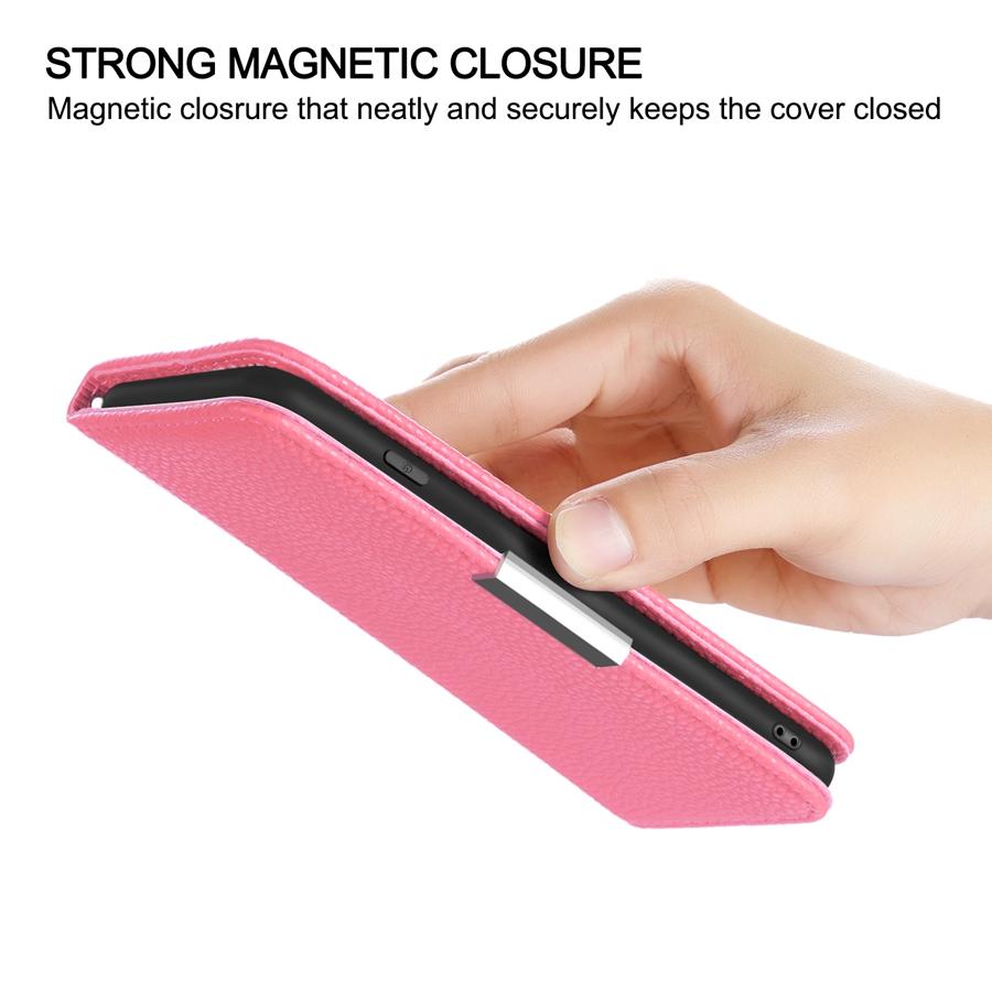 Litchi Pattern Wallet Leather Case For Xiaomi Redmi 10 7A 6A 6 Pro Note 11 4G 10 10S 10 Pro 9T 7 6 Pro Mi 9T A2 Lite Poco M3 Pro