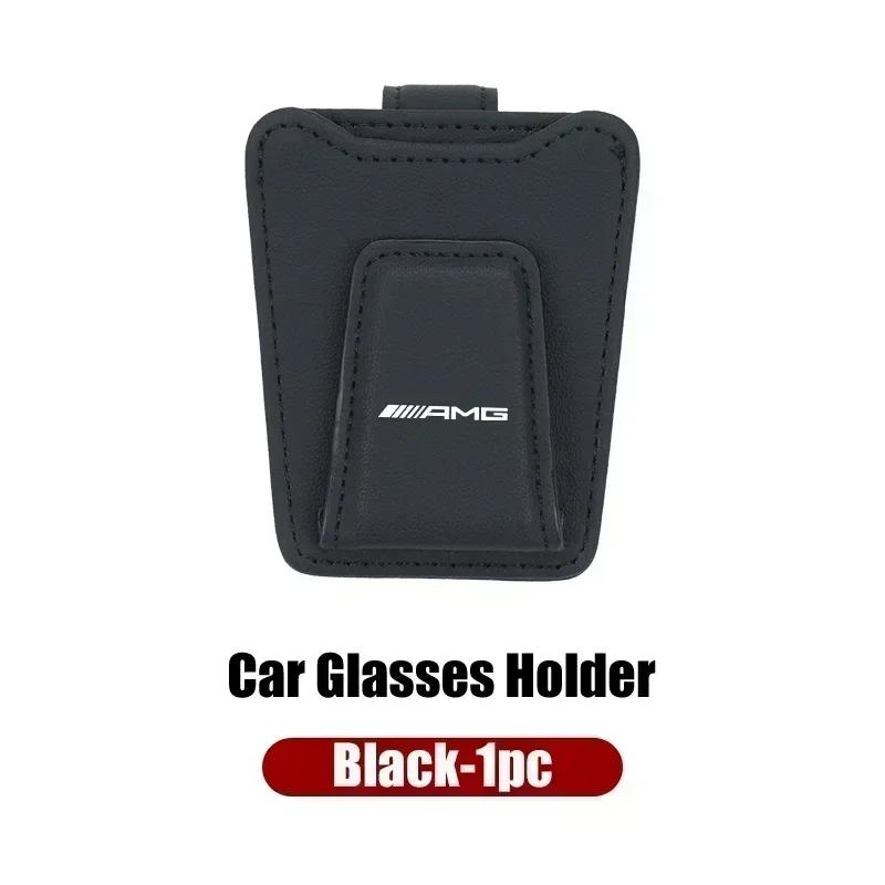 Car Visor Sunglasses Clip Glasses Storage Rack For Mercedes Benz AMG A B C E S Class A180 CLK CLA GLE W212 C200 C300 W204 W205