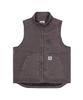 Gamma Gallery 13.5Oz Vintage Washed Padded Vest Jacket [Quilted Lining] - Charcoal