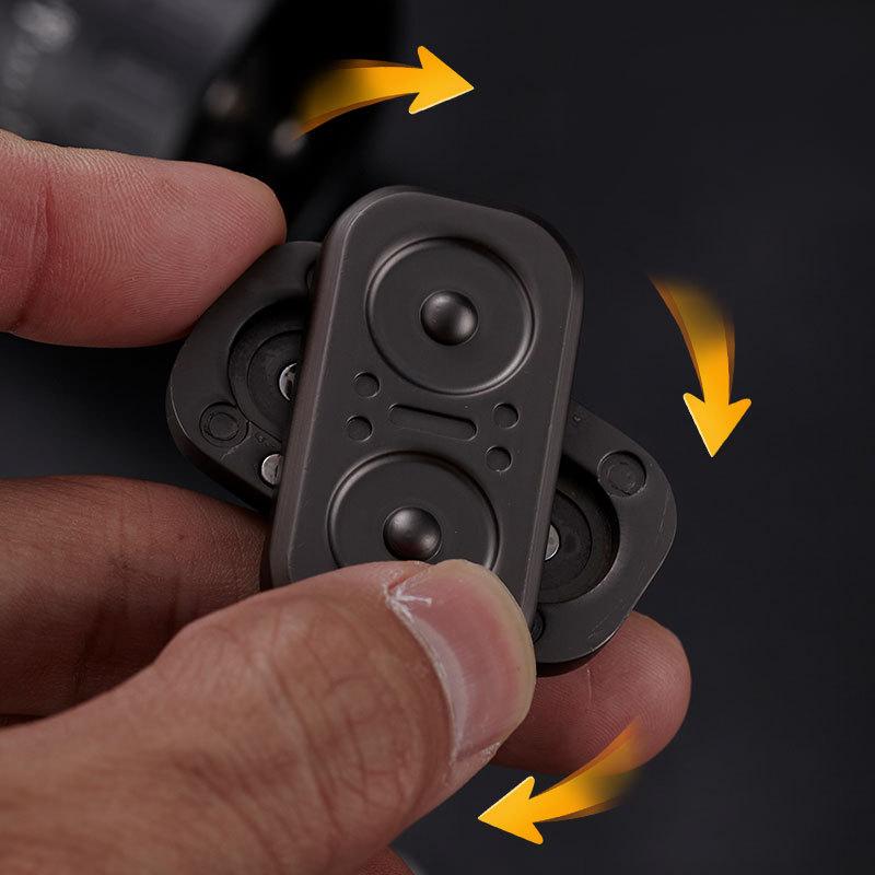 Toys Owl Metal Poker Fidget Rotator Slider Stress Relief Clicker Haptic Finger Spinning EDC Hand Anxiety ADHD Novelty Gifts