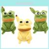 Cute Sad Frog Pepe Plush Toy Stuffed Doll 25cm/9.8in