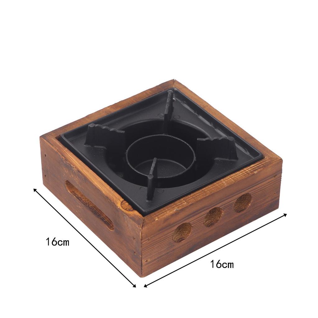 Portable Thickened Aluminum Alcohol Stove for Kitchen and Household Use