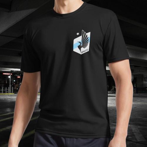 Cool,Minnesota,United,FC,logo Active T-Shirt Funny Size Mode American T-shirt S