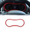 Car Dashboard Panel Ring Trim Cover for Jeep Grand Cherokee 14+ Accessories Red