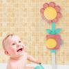 Baby Sunflower Shower Bath Toy Sprinkler Head Spray Water Shower Swim Pool Bathing Bath Ball With Manual Device For Kids Gift