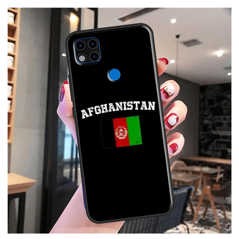 

Афганский флаг Афганистана баннер для Redmi 10 чехол для Xiaomi Redmi Note 11 Pro 8 9 10 Pro 8T 9S 10S 9A 9C 9T чехол Fundas Redmi 7