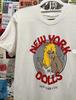 New York Dolls Rock Band Korte Mouw Klassiek Wit Unisex T-shirt Mannen Vrouwen Unisex T-shirt