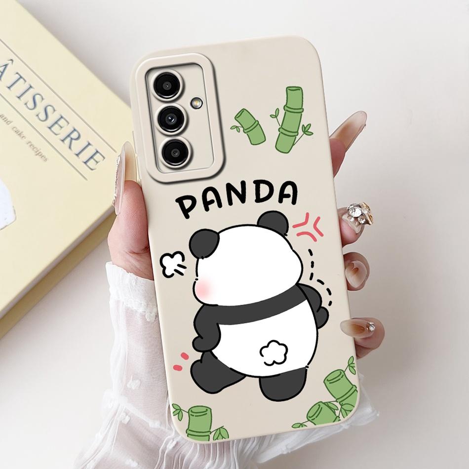 Für Samsung Galaxy A04S A04 A04e Handyhülle SamsungA04 A 04e A04S Niedlicher Panda Hase Cartoon Weiches Silikon Kamera Schutzhülle