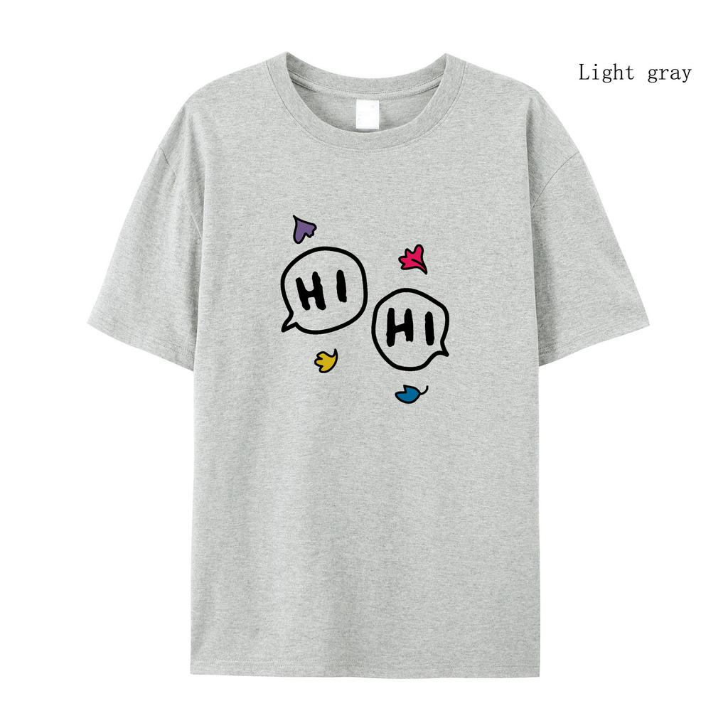 Damen T-Shirt Heartstopper Sommer Kurzarm T-Shirt Damen Kurzarm T-Shirt Nick und Charlie Herren Kurzarm T-Shirt