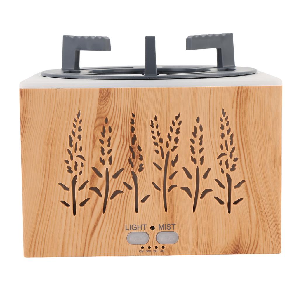 Flame Humidifier 400ml Aromatherapy Diffuser Fragrant Oil Humidifier with Timer for Home Bedroom