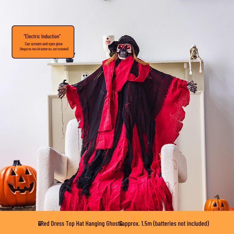 Halloween Human Skeleton Decoration for Party and Scene Layout