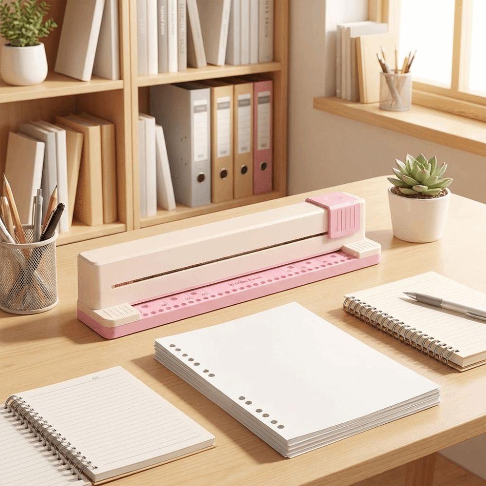 A4/B5/B6/B7 Universal Paper Puncher 30 Hole Manual Hole Punch Loose-leaf Book