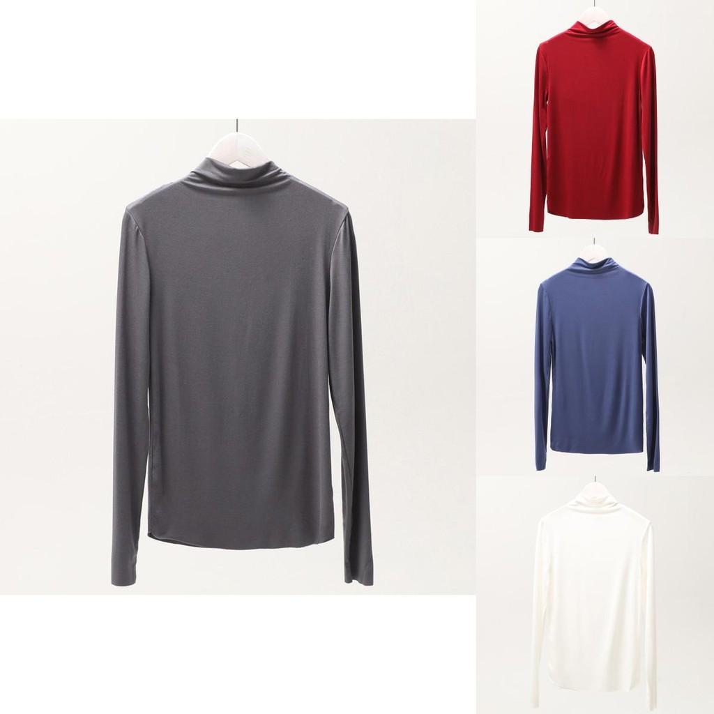 Stylish Women's Summer Polo Top With High Neck And Long Sleeves In Fashionable Design