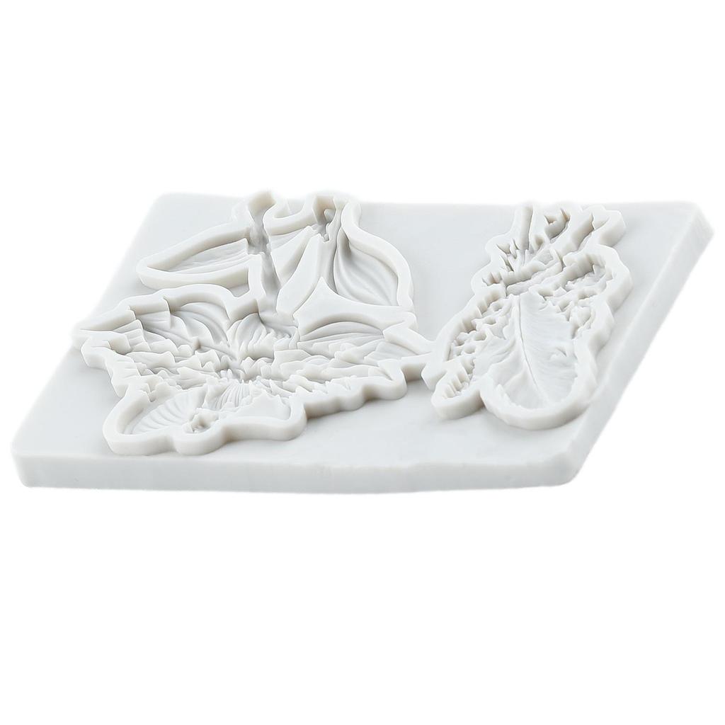Flower Fairy Silicone Mold Feather Fondant Molds Cake Decorating Tools Cupcake Topper Candy Sugar Craft Gum Paste Polymer Clay