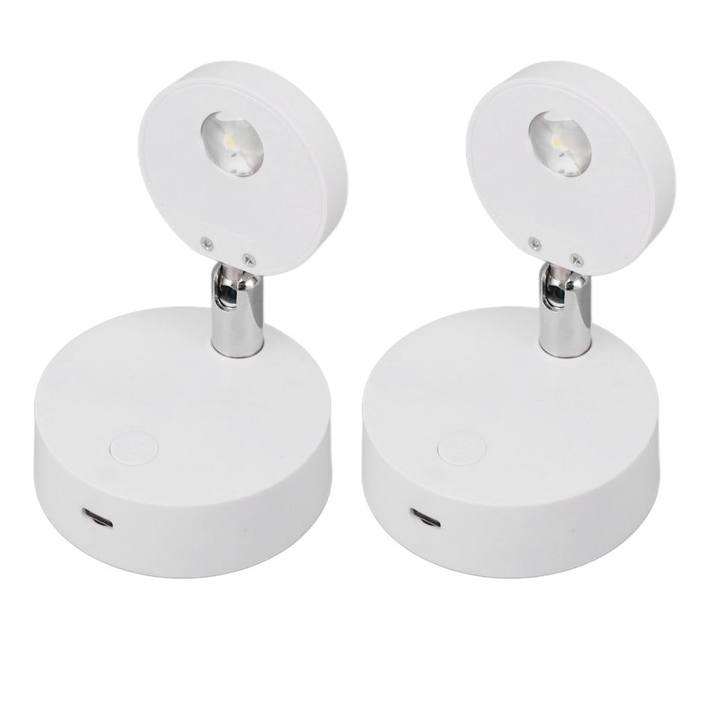 LED Spotlight Rechargeable Picture Lights RGB Closet Spotlights 13 Color Mini Showcase Light RGB