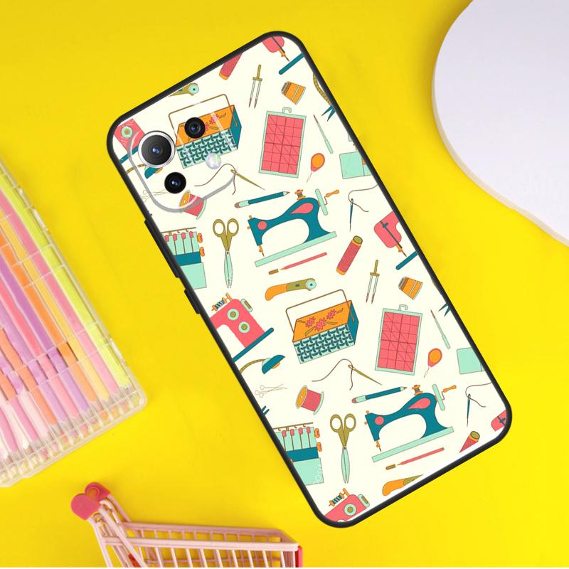 

Sewing Machine Cover For Xiaomi 14 Ultra 13 11T 12T 13T 14T Pro POCO X6 X7 Pro X3 X5 F3 F5 F6 M6 Pro Case Xiaomi 12T (12T Pro)