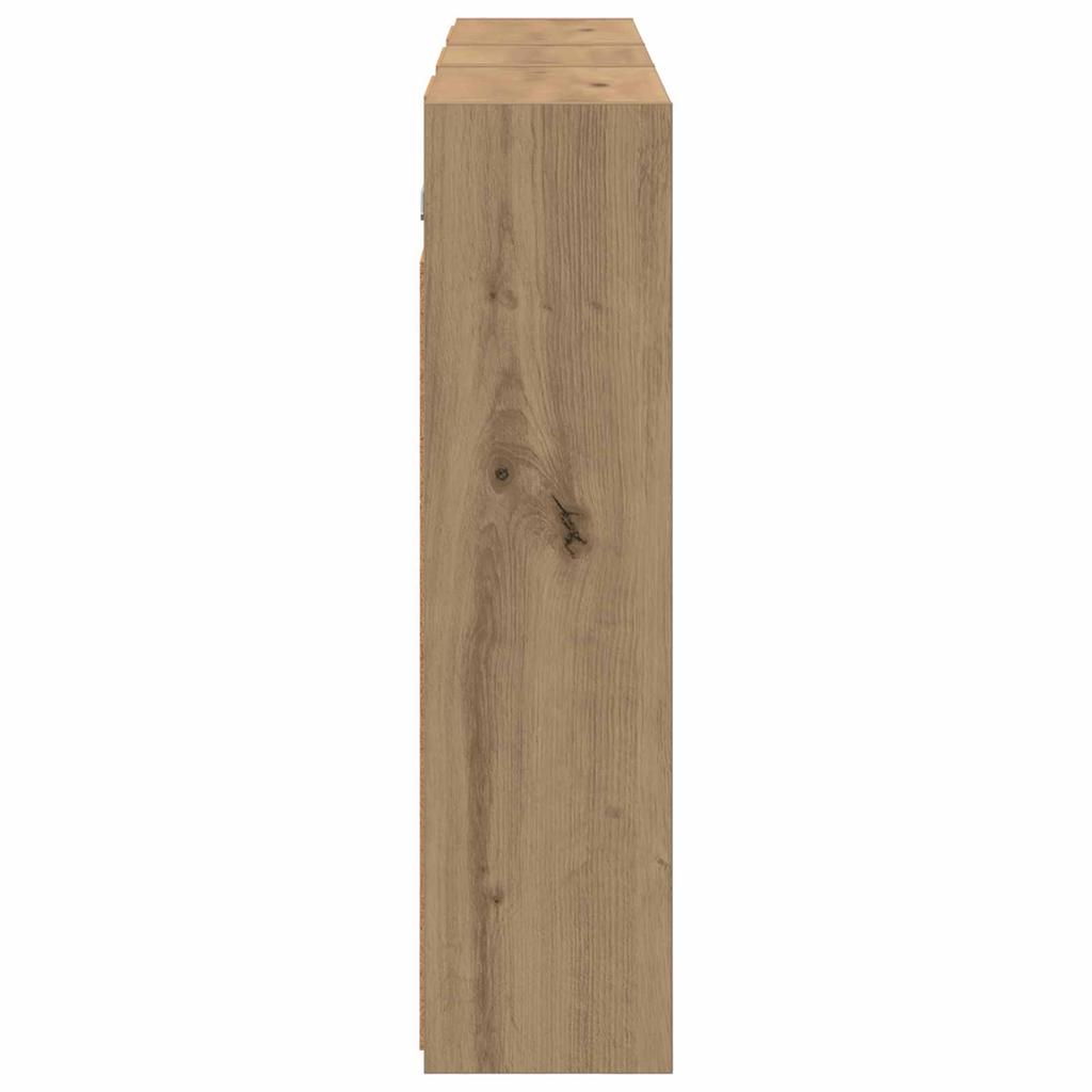 Bathroom Cabinet Set 3 pcs 116 x 16 x 62.5 cm Engineered Wood
