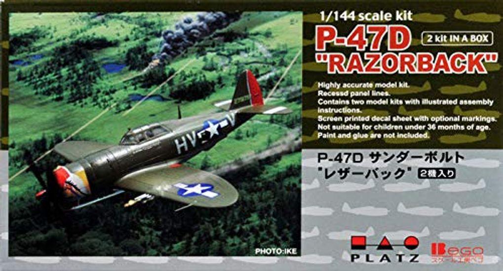 

Platz Leatherback 2 aircraft set plastic model 1/72 P-47D