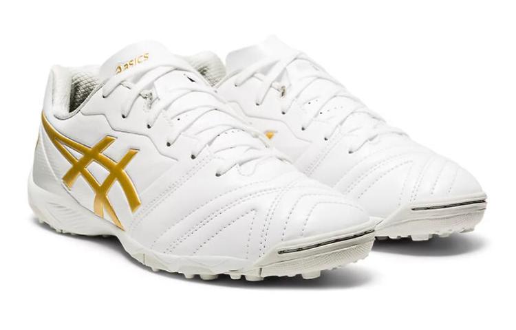 Asics Ultrezza GS TF Low Top Kids' Running Shoes White Yellow Kids' 1104A021-101